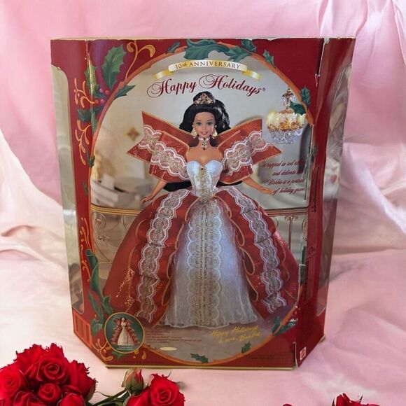 Vintage Barbie Doll (1997) - 'Happy Holidays' - In Original Packaging Box Damage - Picture 3 of 6